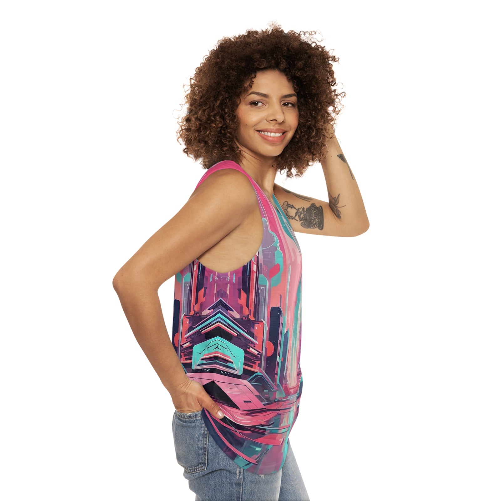 Futuristic Festival Tank Top