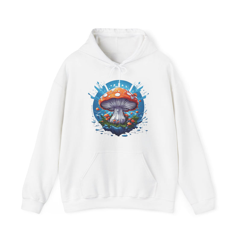 Magic Mushroom White Hoodie