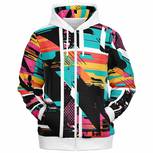 Neonic Zip-Up Hoodie