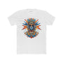 Colorful Aztec Warrior T-Shirt - Festival Club Rave Party Tee - Party in Style