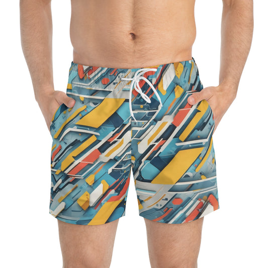 EDM Beach Club Swim Trunks