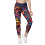 Psychedelic Buddha Leggings with pockets