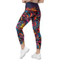 Psychedelic Buddha Leggings with pockets