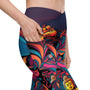 Psychedelic Buddha Leggings with pockets