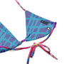 Flowerdelic recycled string bikini