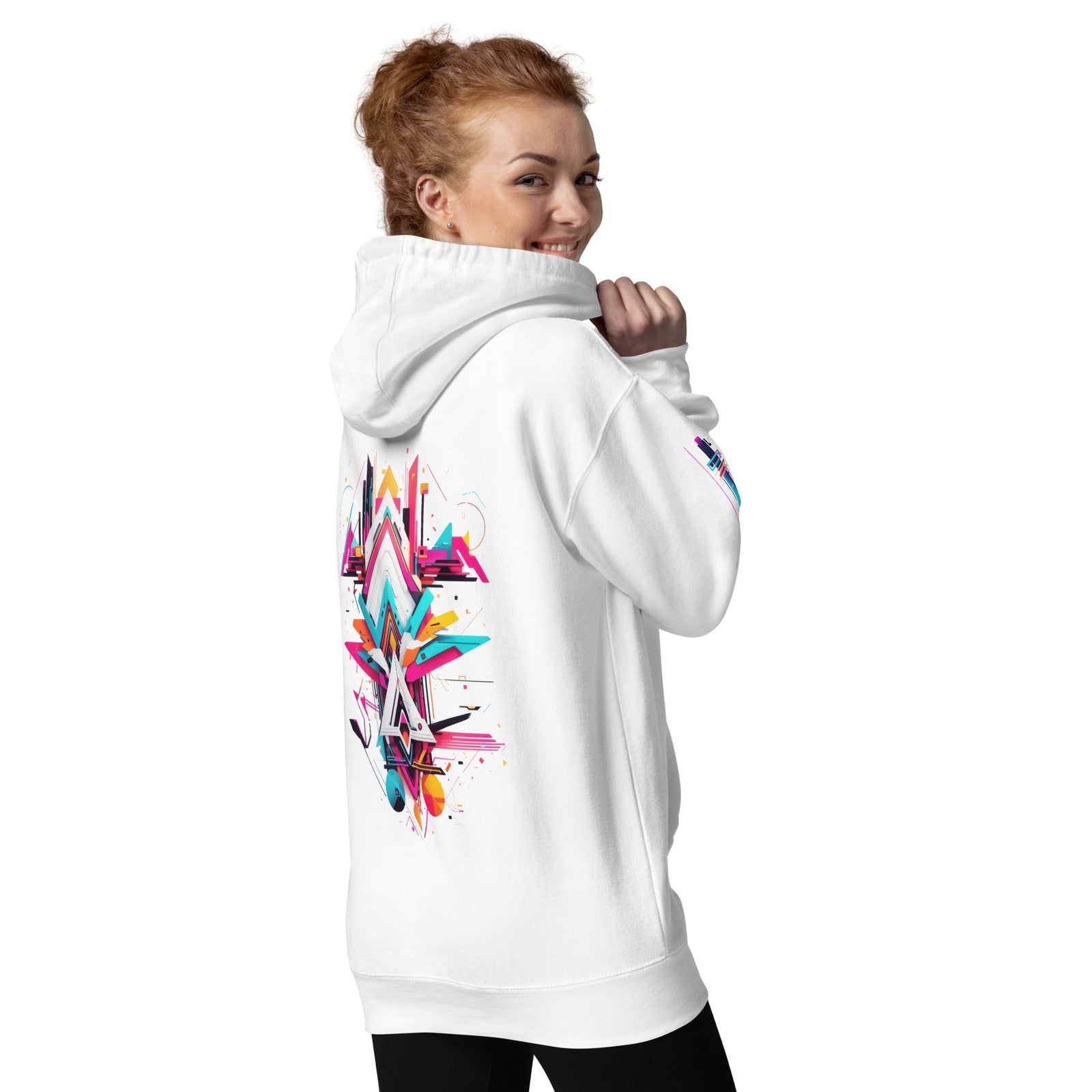 White Cyberpunk Hoodie