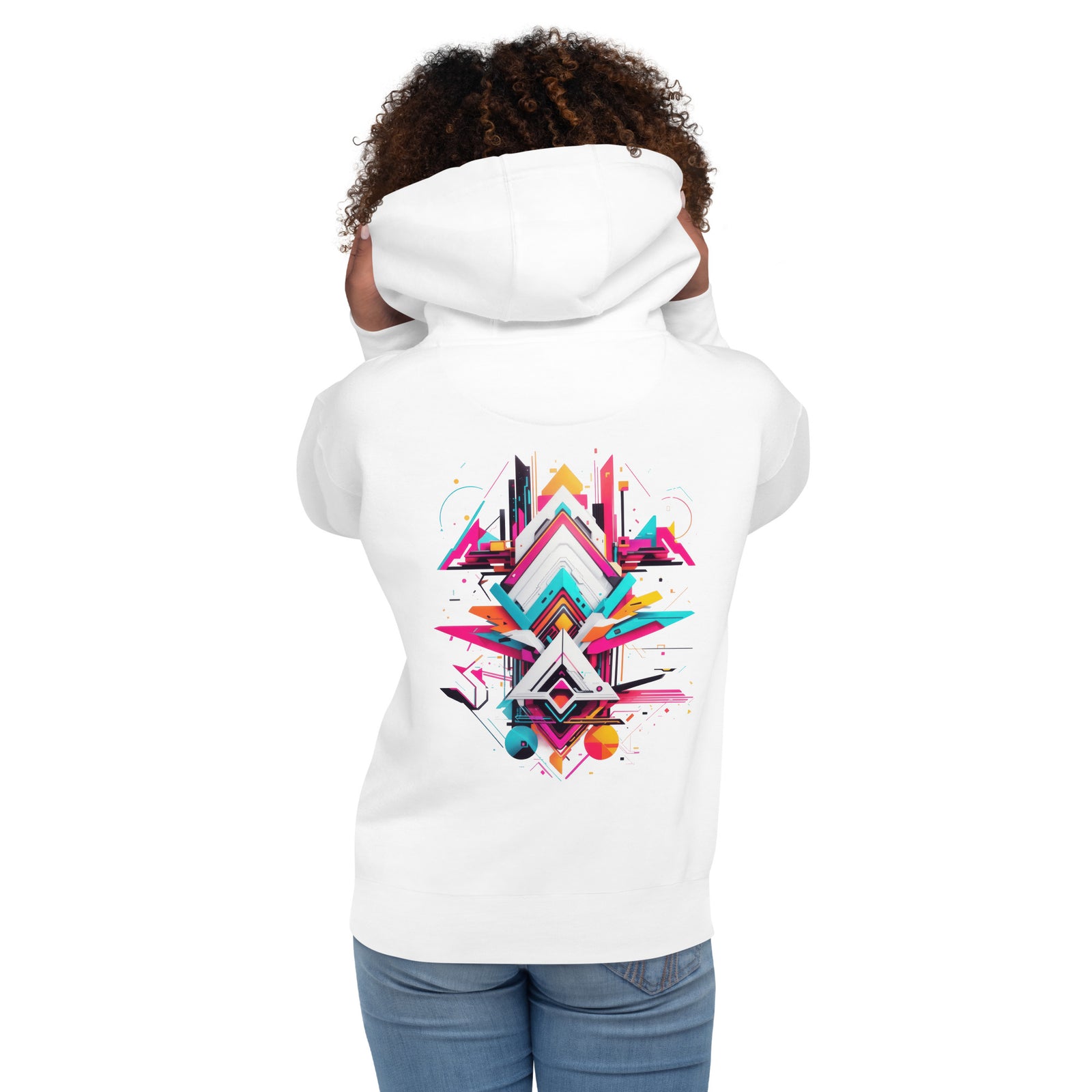 Cyberpunk White Hoodie