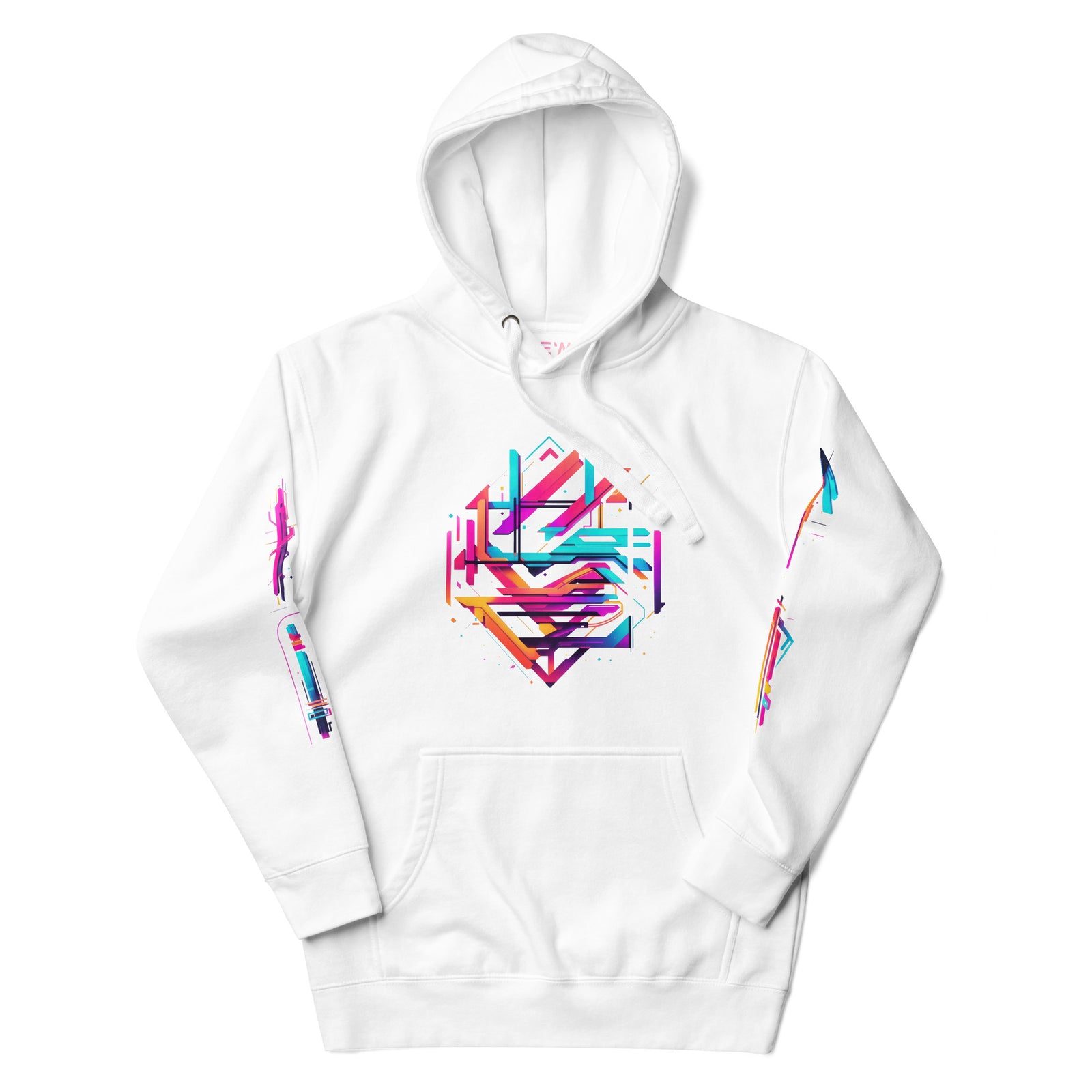 Cyberpunk White Hoodie