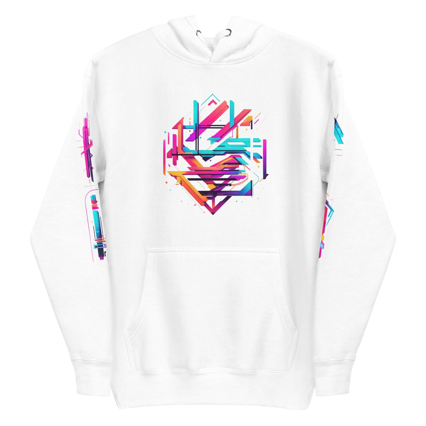 Cyberpunk White Hoodie